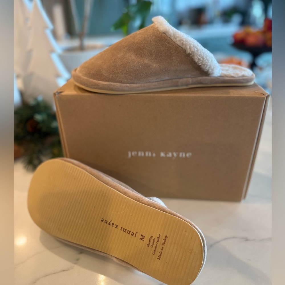 Jenni Kayne suede slippers
